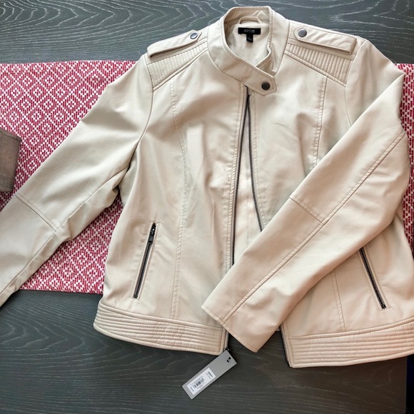 *BRAND NEW* Leather Jacket - Picture 1 of 4